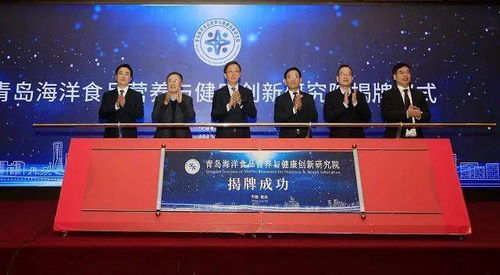 城陽區(qū)搭建海洋經濟新平臺，青島海洋食品營養(yǎng)與健康創(chuàng)新研究院正式揭牌